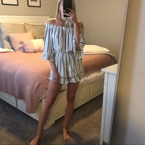 Off the Shoulder Romper